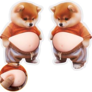 3D Panda Belly Door Stopper Sticker