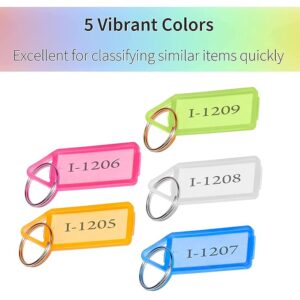10 pes Keychain With Name Tag